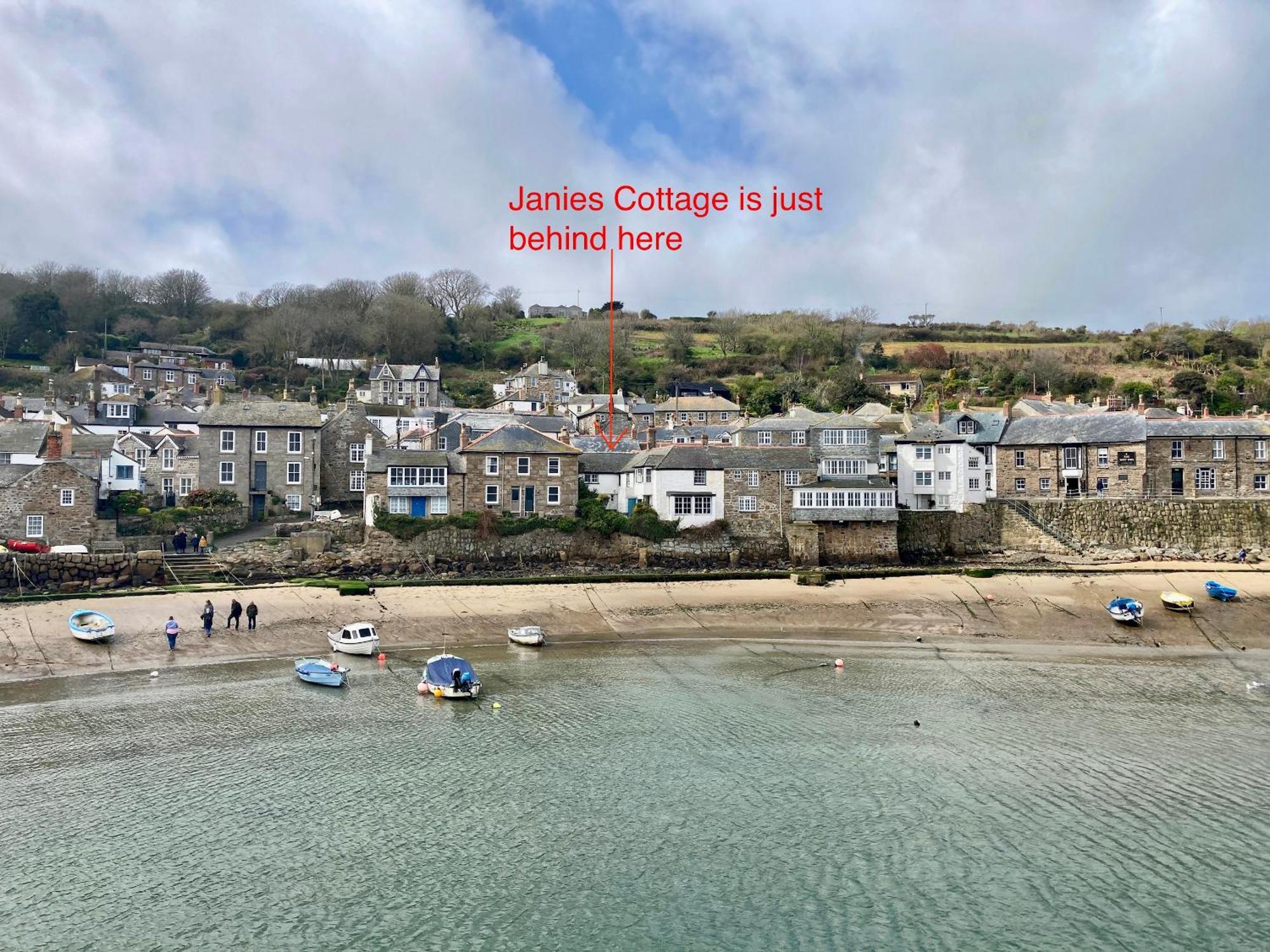 Janies Cottage~ Mousehole~Eclectic Interiors & Vintage Charm Exteriör bild