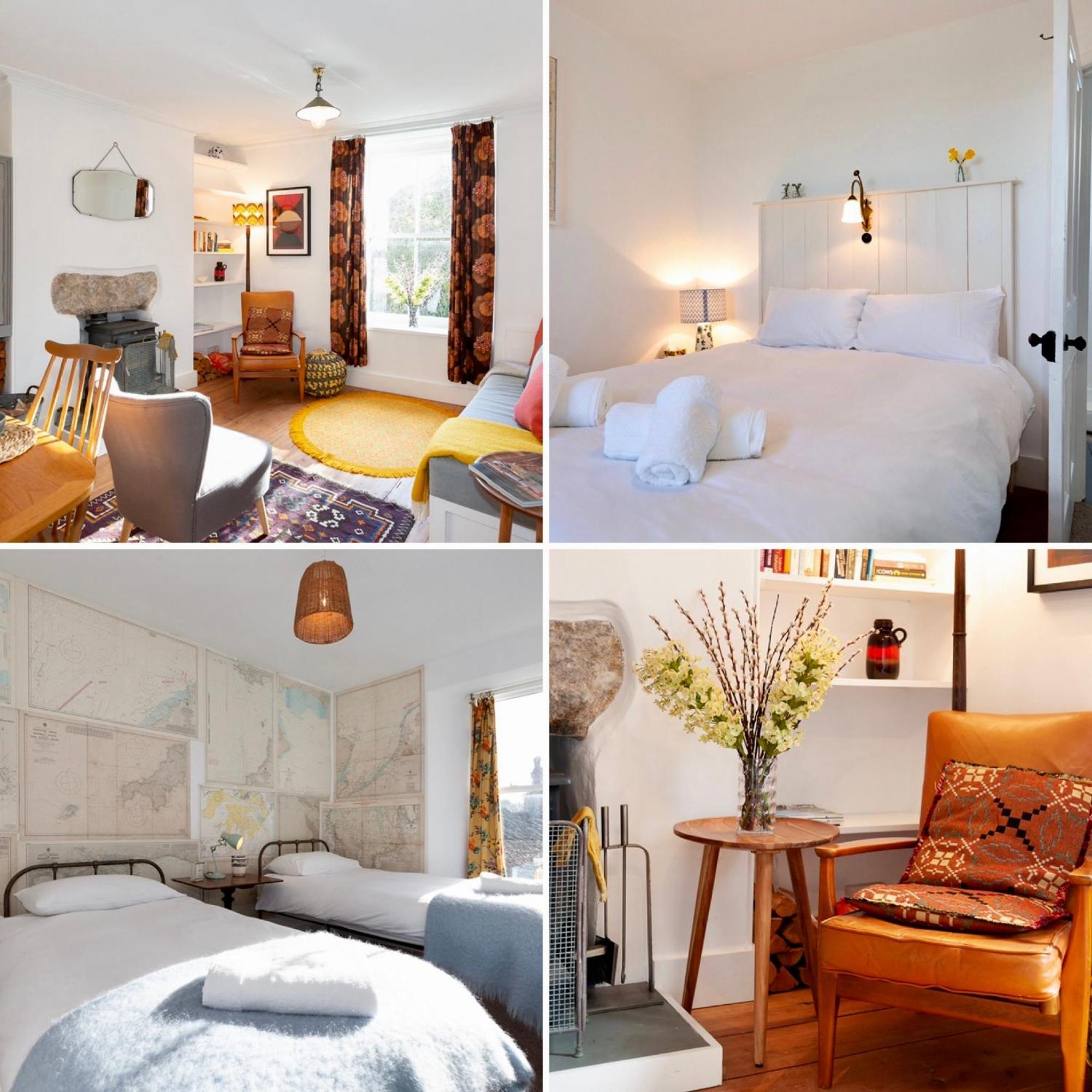 Janies Cottage~ Mousehole~Eclectic Interiors & Vintage Charm Exteriör bild